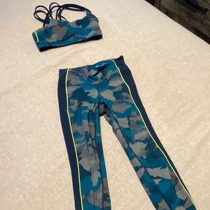 GAP Fit Full Length Legging and Sport Bra